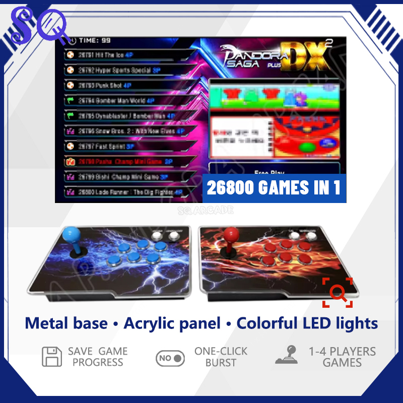 Trackball Controller Arcade - 26800 In 1 Pandora Saga DX2