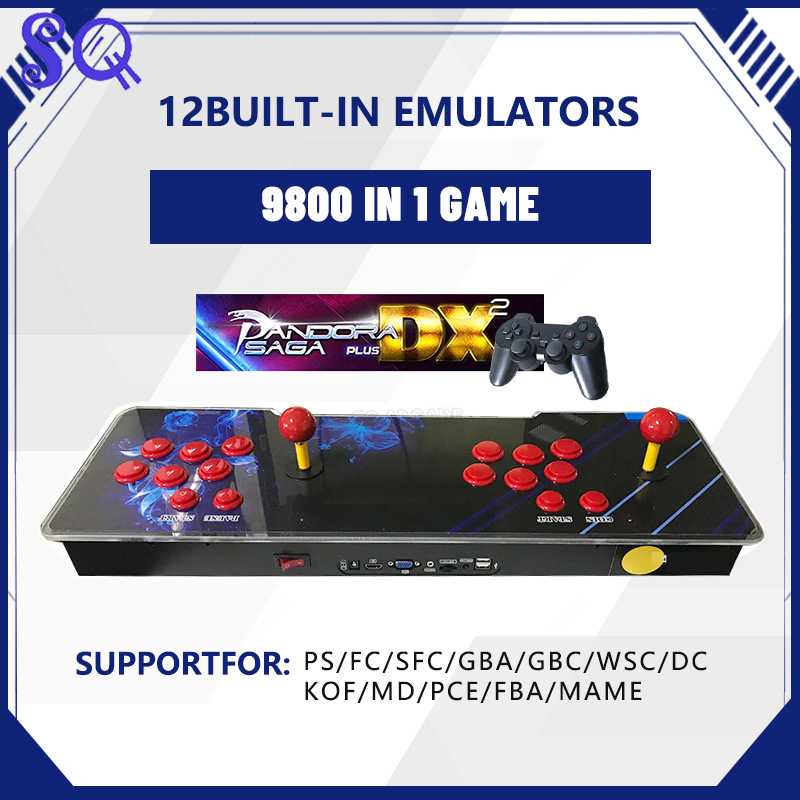 Trackball Controller Arcade - Pandora Saga DX 9800 Semua Dalam