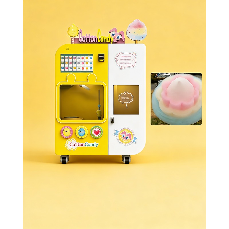 Mesin Penjual Permen Kapas Oto - Arcade Vending Machines ulasan dan harga