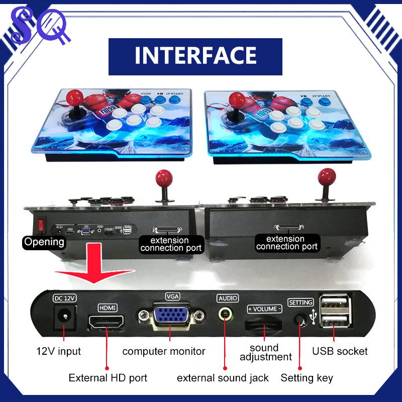 26800 In 1 Pandora Saga DX2 Ko - Trackball Controller Arcade ulasan dan harga