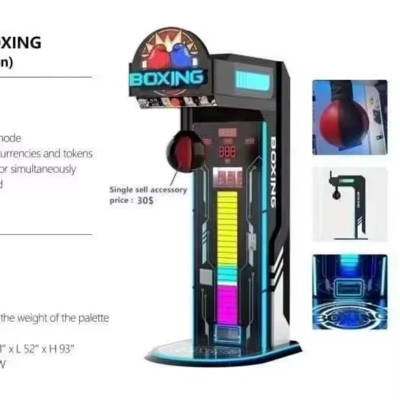 Mesin Tinju Penjualan Langsung - Arcade Vending Machines ulasan dan harga