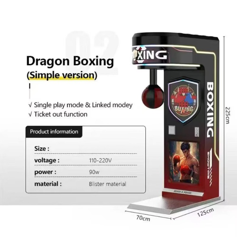 Mesin Tinju Penjualan Langsung - Arcade Vending Machines ulasan dan harga