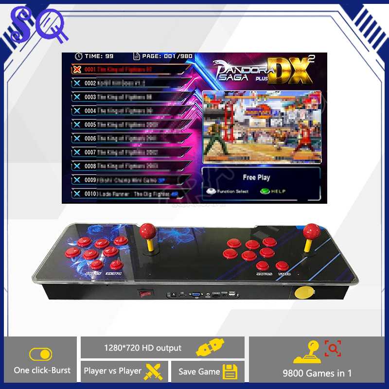 Pandora Saga DX 9800 Semua Dal - Trackball Controller Arcade ulasan dan harga