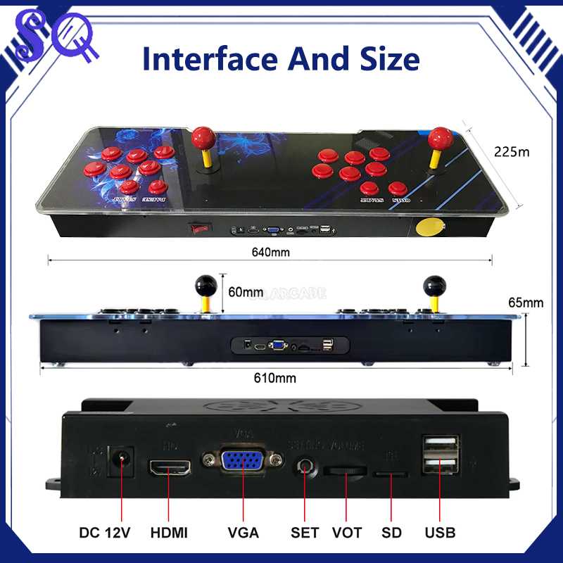 Pandora Saga DX 9800 Semua Dal - Trackball Controller Arcade ulasan dan harga